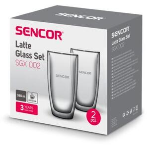 Zestaw szklanek SENCOR SGX 002 380 ml (2 sztuki)
