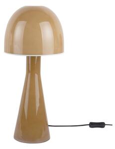 Lampa stołowa w kolorze ochry ze szklanym kloszem (wysokość 45 cm) Bombin – Leitmotiv