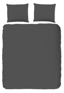 Szara pościel dwuosobowa z bawełny renforcé 200x220 cm Uni – Good Morning
