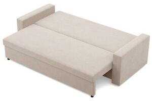 Kanapa 3 osobowa, BLOM, velvet, 220x92x92 cm, beÅ¼owy | TYLETEGOTU