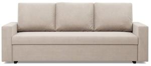 Kanapa 3 osobowa, BLOM, velvet, 220x92x92 cm, beÅ¼owy | TYLETEGOTU