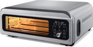 Wielofunkcyjny piec do pizzy TURBOTRONIC TT-PO12 Srebrny 2000W średnica 30 cm