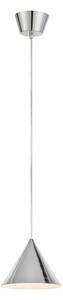 Metalowa lampa wisząca w kolorze srebra z metalowym kloszem ø 19 cm Tip – Markslöjd