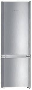 Lodówka LIEBHERR CUELE 281 161.2cm Srebrna