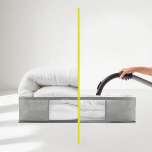 Plastikowy próżniowy pojemnik pod łóżko 60x45x15 cm – Homéa