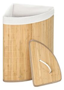 Bambusowy kosz na pranie w naturalnym kolorze 40 l Bamboo – Compactor