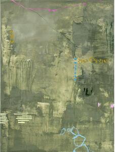 Ręcznie malowany obraz na płótnie 88x118 cm Green Petite – Malerifabrikken