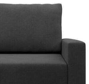 Sofa rozkÅadana, MILO, Mikrofaza, 152x92x92 cm, szary | TYLETEGOTU