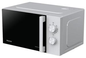 Kuchenka mikrofalowa HISENSE H20MOWP1HG 700W średnica 25.5 cm pojemność 20L Biało-czarny