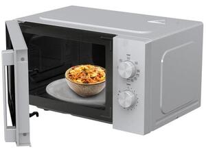 Kuchenka mikrofalowa HISENSE H20MOWP1HG 700W średnica 25.5 cm pojemność 20L Biało-czarny
