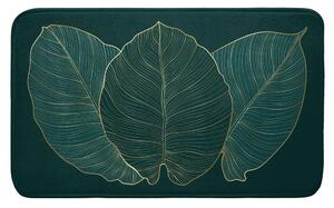 Ciemnozielony dywanik łazienkowy 45x75 cm Jade – douceur d'intérieur