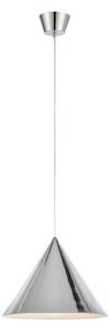 Metalowa lampa wisząca w kolorze srebra z metalowym kloszem ø 37,5 cm Tip – Markslöjd