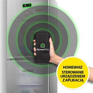 Lodówka BEKO BCNE400E50SHN No Frost HarvestFresh AeroFlow MetalWall Zdalne Sterowanie 193cm