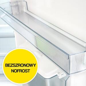 Lodówka BERG CZW180NBM22 No Frost 180cm Czarna Dystrybutor wody