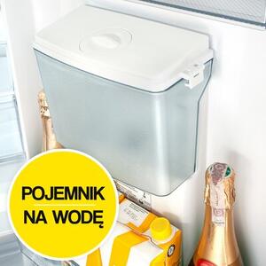 Lodówka BERG CZW180NBM22 No Frost 180cm Czarna Dystrybutor wody
