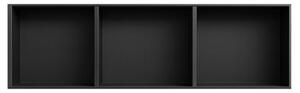 Półka łazienkowa wnękowa HYDROSAN TRES-BL-90X30X10 Czarny mat 30x90x10 cm