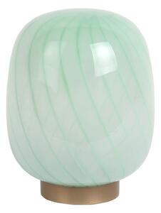 Jasnozielona lampa stołowa ze szklanym kloszem (wysokość 20 cm) Summer Globe – Leitmotiv
