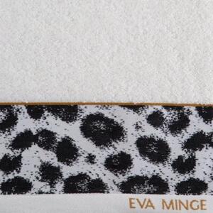 Ręcznik Eva (22) 30 x 50 cm Kremowo-czarny