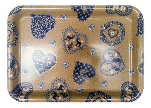Taca VIVENZI Cuori Blu (51 x 38 cm)