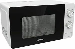 Kuchenka mikrofalowa GORENJE MO17E1W 700W średnica 24.5 cm pojemność 17L AquaClean Biały
