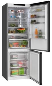 Lodówka BOSCH KGN49LBCF No frost 203cm Czarna