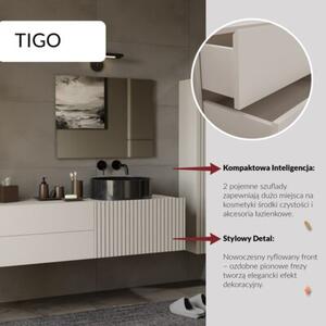 Szafka łazienkowa TIGO 1D2S kaszmir 140x53x37,5 1 szt