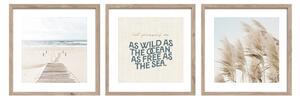 Obrazy zestaw 3 szt. 30x40 cm Seaside – Styler