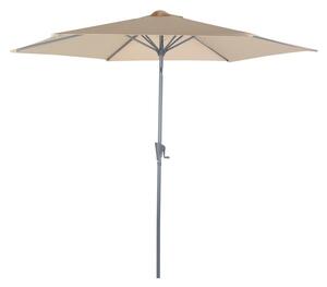 Beżowy parasol ogrodowy ø 300 cm Roja – Rojaplast
