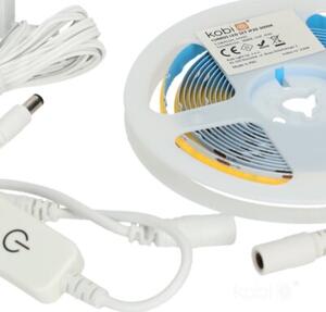Taśma LED 25W ciepła barwa 3 metry z zasilaczem LUMOS LED SET CB KBLSTN3MCB Kobi