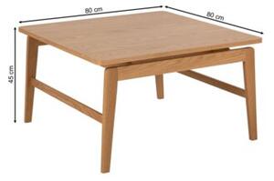 Åawa Lokka wood 80x80 cm, kolor Oak lacquered