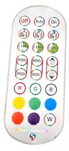Lampa podłogowa muzyczna RGB+W LED z pilotem Ecolight EC20545