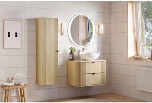 Szafka pod umywalkę OVALIA CREMONA 2S 80cm dąb cremona