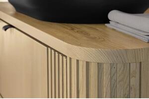 Szafka pod umywalkę OVALIA CREMONA 2S 80cm dąb cremona