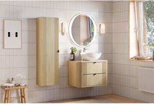 Szafka pod umywalkę OVALIA CREMONA 2S 80cm dąb cremona