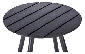 Szary stół ogrodowy Bonami Essentials Lounge, ø 51 cm