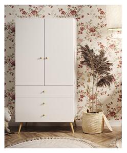 Szafa LEBEL z szufladami 3SZ 100cm biaÅa mat