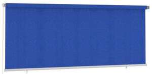 Roleta zewnętrzna, 350x140 cm, niebieska, HDPE