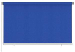 Roleta zewnętrzna, 240x140 cm, niebieska, HDPE