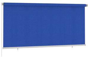Roleta zewnętrzna, 300x140 cm, niebieska, HDPE
