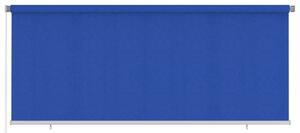 Roleta zewnętrzna, 350x140 cm, niebieska, HDPE