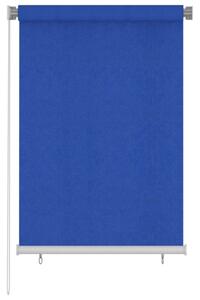 Roleta zewnętrzna, 100x140 cm, niebieska, HDPE