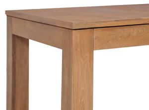 Stół z drewna tekowego Margos 4X – brązowy