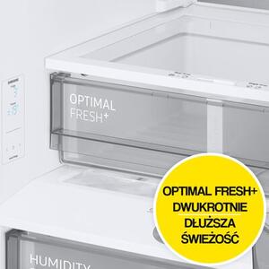 Lodówka SAMSUNG BESPOKE AI RB38C7B5C12 EF No Frost 203cm Alabastrowa biel