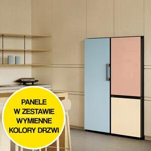 Lodówka SAMSUNG BESPOKE AI RB38C7B5C12 EF No Frost 203cm Alabastrowa biel