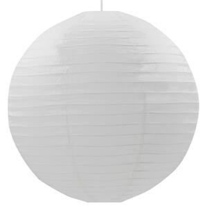 Biała okrągła lampa wisząca papierowa - EX142-Origa