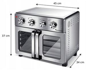 Mini piekarnik TURBOTRONIC TT-AF32MFD Srebrny