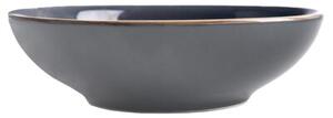 Talerz obiadowy głęboki ceramiczny szary GLAZE 20,5cm