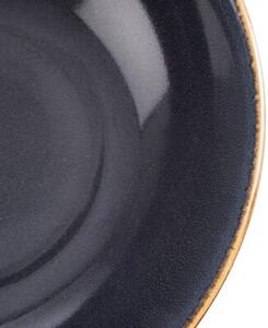 Talerz obiadowy głęboki ceramiczny szary GLAZE 20,5cm