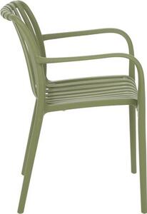 Krzesło ogrodowe HOME & GARDEN Lomi 615739 Zielony