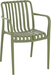 Krzesło ogrodowe HOME & GARDEN Lomi 615739 Zielony